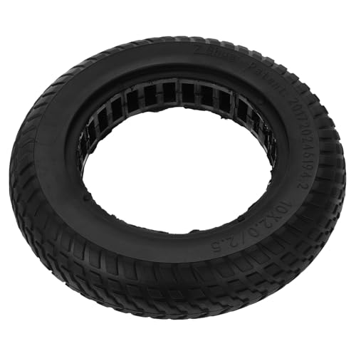 Pneu anti-crevaison trottinette électrique à absorption de chocs nid d'abeille