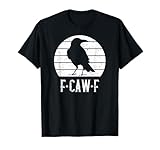 Photo Gallery f-caw-f corvo nero retro bianco luna vintage f-caw-f maglietta Photo Gallery f-caw-f corvo nero retro bianco luna vintage f-caw-f maglietta