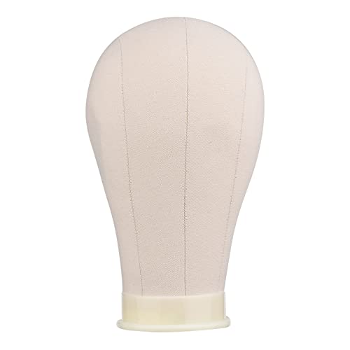 cabeça de modelo de peruca,mewmewcat 23 Polegada peruca cabeça de bloco de lona cabeça de manequim e