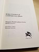 Writer-painters of contemporary Spain (Spanish literature) 0805765689 Book Cover
