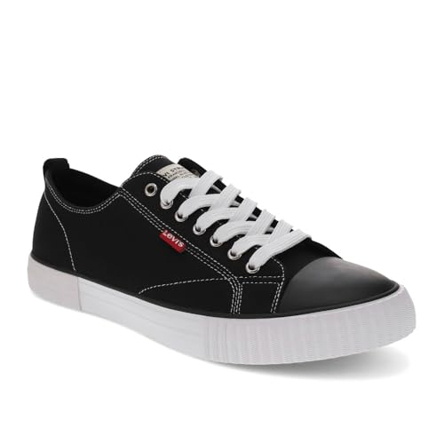 Levi's Men's Casual Sneaker, Black, 8.5