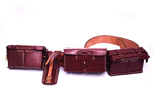 WarCRAFT EXPORTS Japonés Guerra Mundial Arisaka Bolsas y Cinturón Set