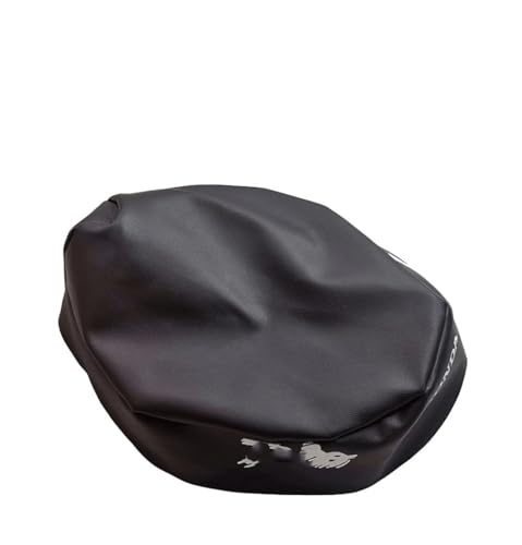 Housse de siège Moto en PU noire pour réparer une selle usée de DIO