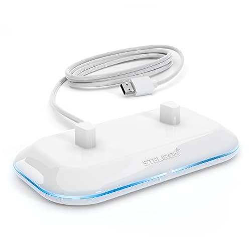 Galvanox 2-In-1 Dual Toothbrush Charger Compatible With Oral B Electric Toothbrushes, Replacement For 3757 - Works With Braun Oralb Pro Advantage Smart Genius Vitality Io And Kids Models #TOP1