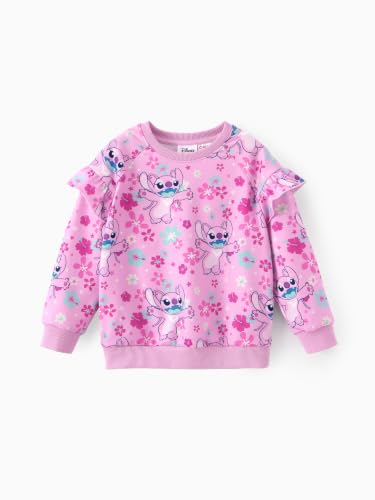 Image of Disney Outfits for Girls Long Sleeve Shirt Pocket Pant Toddler Sweatsuit