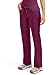Cherokee Women's Infinty Low Rise Straight Leg Drawstring Scrub Pant, Wine, X-Large