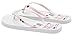 KARL LAGERFELD Paris Women's Zamir Flip Flop Sandals (White, US Footwear Size System, Adult, Women, Numeric, Medium, 6)