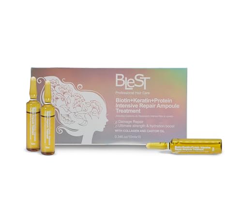 BLEST HAIR CARE Intensive Repair Ampoules for Hair Biotin