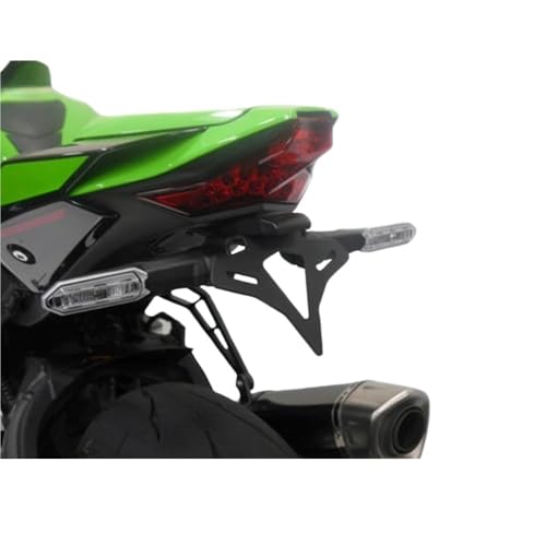 Support de plaque d'immatriculation arrière moto ZX10R 2022 2023 avec LED
