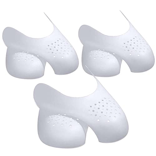 3 Paar Anti Falten Schuhe Schutz, Schuh Knickschutz für Air Force, Knickschutz Air Force 1, Sneaker Protectors für Jordan, Crease Protector, Anti Crease Sportschuhe Schuhe Schilde, Damen 35/39 EU Cover