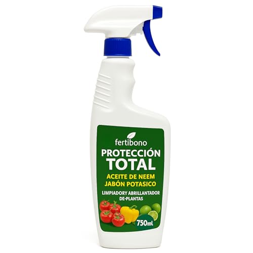 FERTIBONO Jabón Potásico y Aceite de Neem – Cuidado Natural 100% para Plantas | 750ml | Fortalece, Limpia y Equilibra | Ideal para Huertos y Jardines Ecológicos