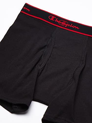 Champion Men's Elite X-Temp Boxer Briefs 4-Pack