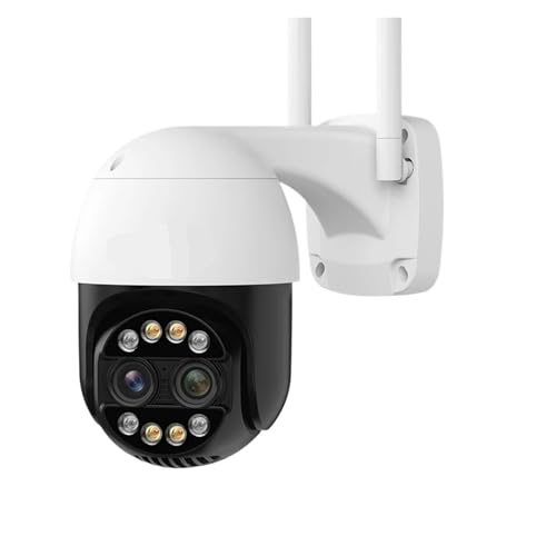 LNBBEQ 4K 8MP Dual Lens PTZ WiFi IP Camera 8X