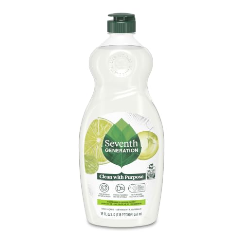 Seventh Generation Dish Soap, Fresh Lime & Ginger Scent, 19 oz - image 1