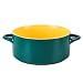 Soup Bowls Miska ceramiczna z uchwytem 600ml/900ml doniczka z podwójnym uchwytem sztaplowane na gulasz z zupy mrożonej do kuchenki mikrofalowej i piekarnika Pasta Bowls