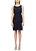 Produktbild s.Oliver BLACK LABEL Damen Kleid mit Volants dark blue 44