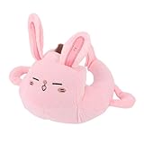 Gazaar Nursing Pillow Bottle Holder, Ergonomic Hands Free Support for Comfortable Feeding, Machine Washable, with Stable Feeding Station for Twins and Multitasking Parents (Rabbit)
