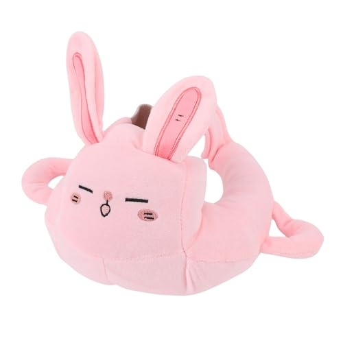 Fauitay Bottle Feeding Support Cushion,Bottle Holder Pillow,Soft Breathable Fabric Stable Securing Holder,Ergonomic Nursing Assistant Pillow for Hands Free Feeding (Rabbit)