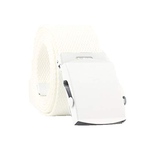 Andongnywell Tactical Belt Men's Women's Nylon Military Belt Canvas Outdoor Belt Nylon Webbing Belts with Plastic Buckle