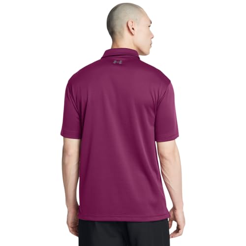 Image of Under Armour Men's Polyester Solid Tech Polo | T-Shirt | 1290140-001