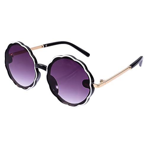 Homoyoyo 1Pair Flower Frame Sunglasses for Beach Fun UV Protection for Ages Stylish Decor for Outdoor Activities and Parties Travel present for Boys