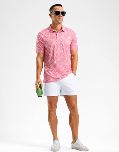 Image of Soothfeel Men's Casual Shorts 5 /7 /9 Inch Golf Dress Shorts for Men Flat Front Work Lightweight Quick Dry with 4 Pockets