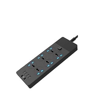 Stekkerdoos schakelaar socket USB intelligente uitbreiding stopcontacten patch board Britse Hong Kong Standaard…