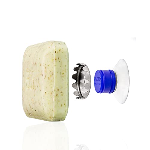 Porte Savon aimanté Classic Protector avec Ventouse et Protection d'aimant, sans Coller ou percer, SAVONT Original d'Allemagne Cover