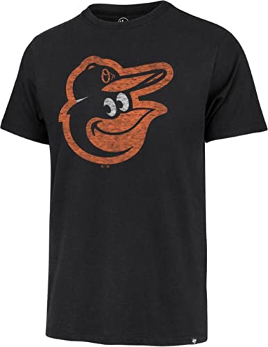T-shirt MLB hommes Baltimore Orioles noir petit