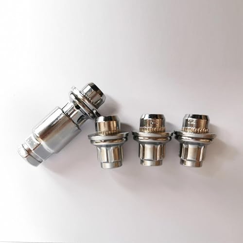 Image of Wheel Lock Nuts,lock nuts,M12x1.25 for all Suzuki, Anti-Theft Lug Nuts and car wheel security secure (Type 1, M12x1.25)