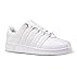 K-Swiss Men's Classic VN Leather Sneaker, White/White, 10.5 M