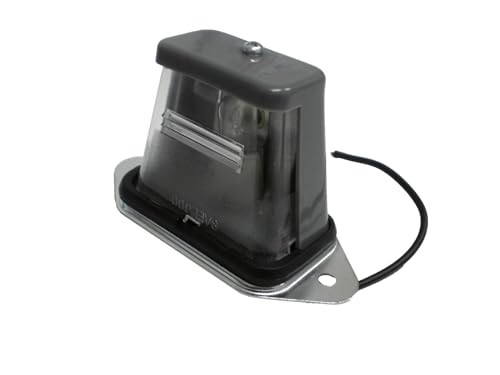 Generic J99 Gray Truck Trailer Camper License Lamp Light #J99 J-99