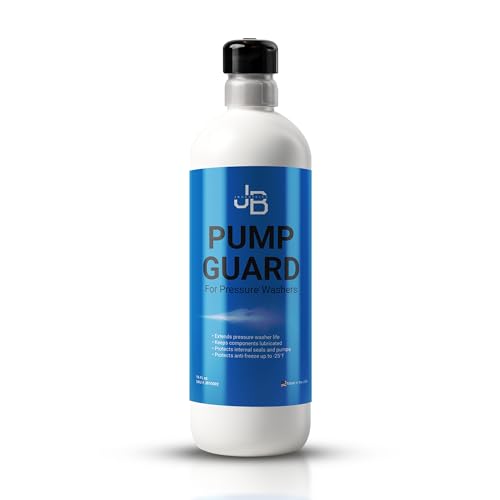 JB Industries Pump Guard 16 oz Antifreeze & Lubricant Pressure Washer Pump Saver Winterizing Protection for Gas or Electric Pressure Washers