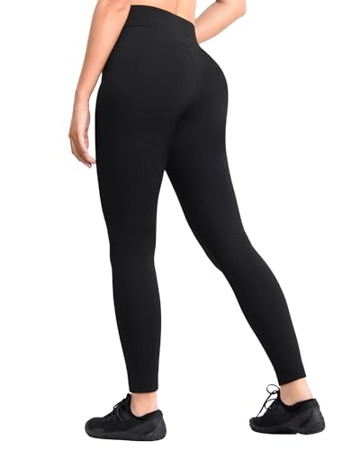 Warm Leggings for Women Winter Fleece Lined Windproof Full Length Legging for Cold Weather Thermal Velvet Shapewear Pants2