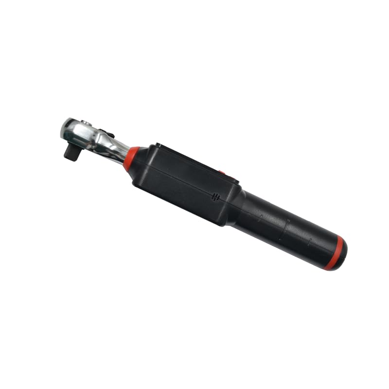 Soonkoda Llave dinamométrica digital de 0.5 pulgadas 4-135 Nm con 10 piezas de llaves de vaso