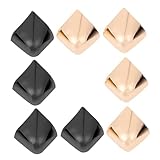 [EXCEART] 4組 感ある金属製ハイヒール先端カバー 耐傷防止 静音設計 結婚式やパーティーに おしゃれな保護キャップ