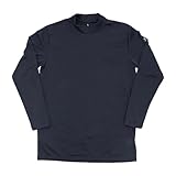 [ルコックスポルティフ] メンズ インナー 長袖 ハイネック 裏ブロックフリース 581 Mサイズ チャコール