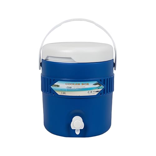 Sports Cooler Water Beverage Dispenser 3.8L Insulated Water Cooler Drink Dispenser With Spout Portable Handwashing Stations For Outdoor Activities Fishing Camping