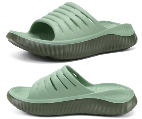 KuaiLu Womens Recovery Sandals Comfortable Plantar Fasciitis Arch Support Ladies Orthopedic Open Toe...