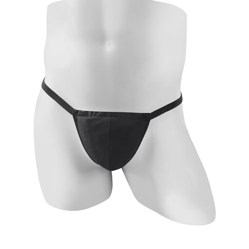 Men's Sexy Strap Thong Underwear with Athletic Supporter G-String Thong Underwear for Men2