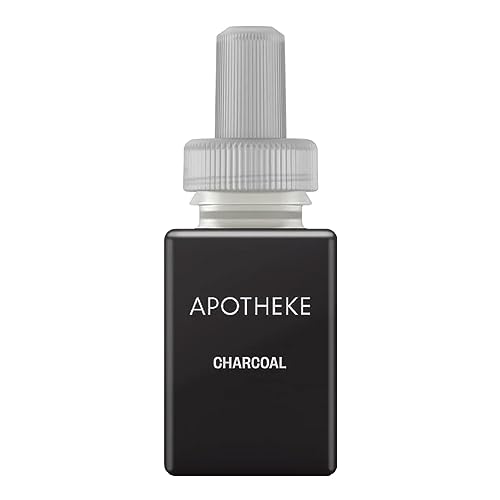 Pura Smart Home Plug-in Diffuser Refills by Apotheke, (Charcoal) - Pura Fragrance Refills - Long-Lasting Aromatherapy Air Freshener Fragrance Products with Perfume-Grade Essential Oils