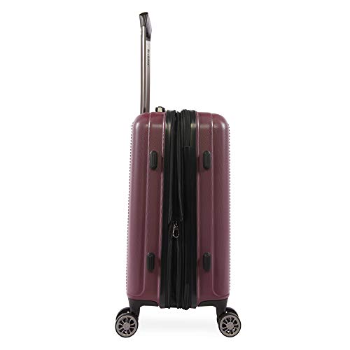 Nelson Spinner Suitcase, Plum, Carry-On4