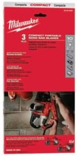 Milwaukee 48-39-0509 Compact Band Saw Blade - 10 Teeth