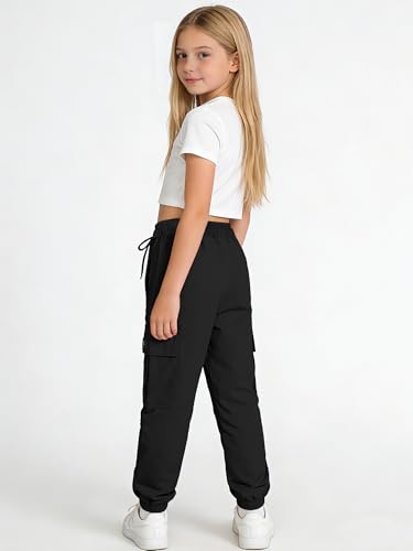 Image of SANGTREE Girls & Womens Printing Cargo Jogger Pants,6 Years - Women 2XL