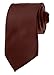 BRAND NEW Mens Necktie SOLID Satin Neck Tie Maroon 93