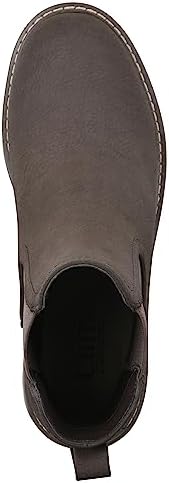 CLIFFS BY WHITE MOUNTAIN Women's Shoes Mastery Chelsea Boot, Dk Brown/Nubuck, 8 M | Image 5