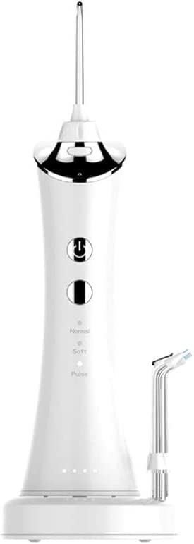 Water Flosser Professional Cordless Dental Oral Irrigator - Portable and Rechargeable Waterproof 4 Modes Water Flosser for Home