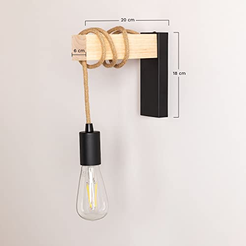 SKLUM Applique da parete Tina Natural