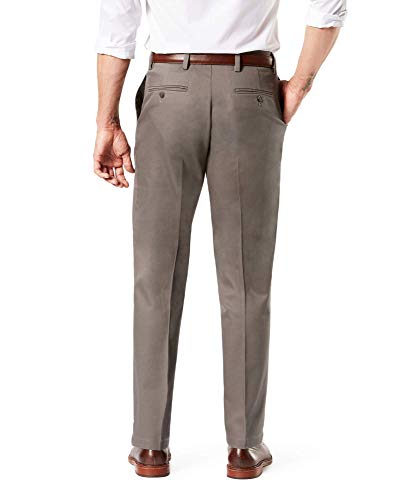 Image of Dockers Mens Straight Fit Signature Lux Cotton Stretch Khaki Pant - Creased