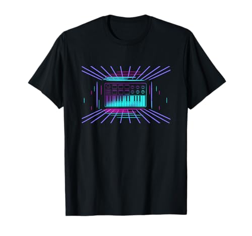 80s Synthesizer Keyboard Synth Analog Music T-Shirt